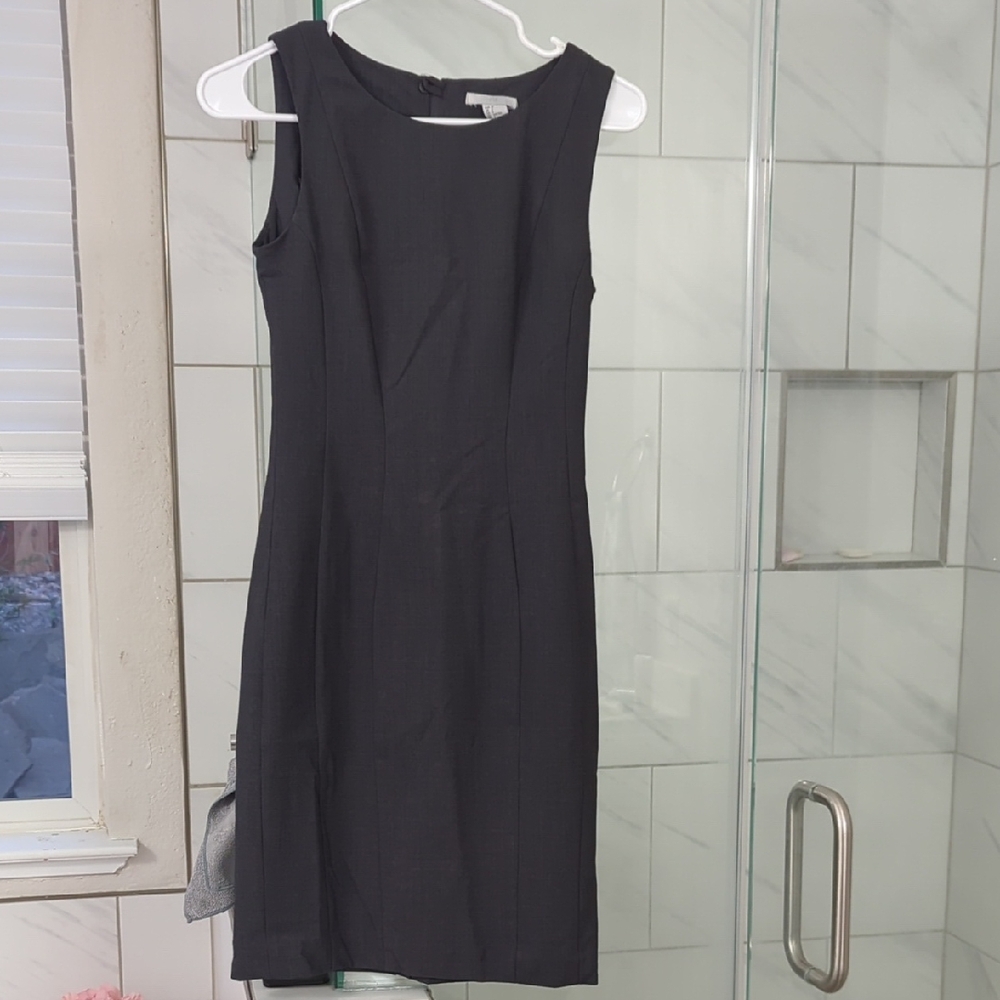 H&M Black Midi Dress